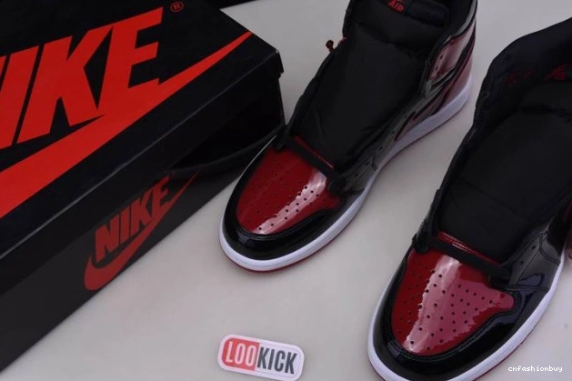 OG Bred Air Patent High Jordan 555088-063 1 0804